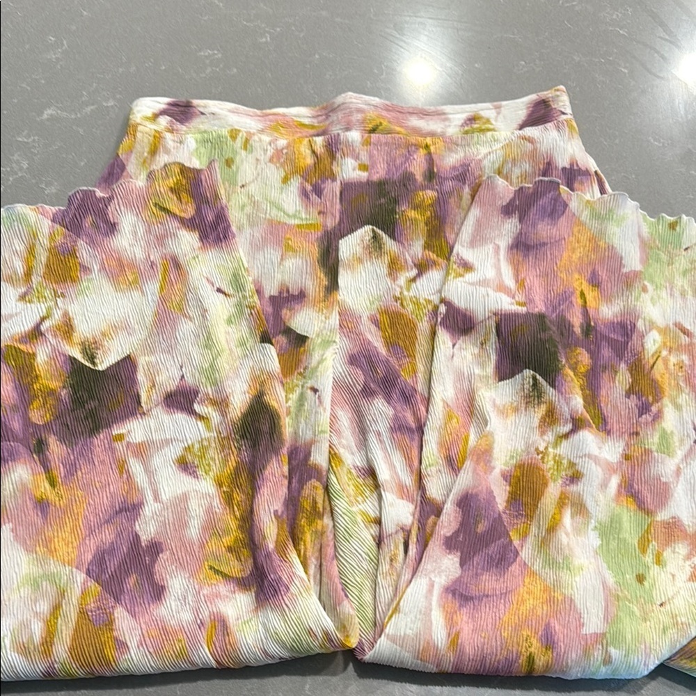 Forever 21 Multicolor Abstract Pants